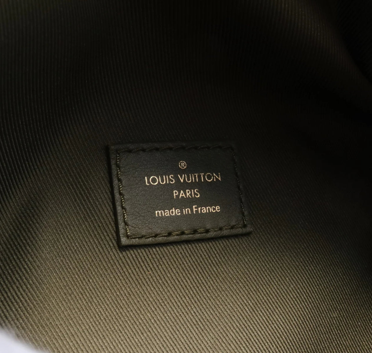 Louis Vuitton New Wave Bum Bag Khaki Green