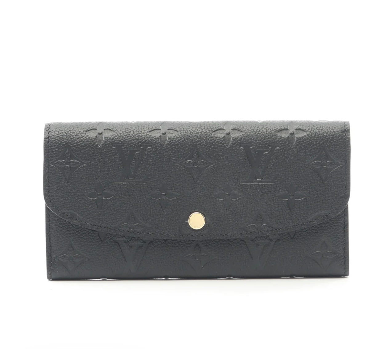 Louis Vuitton Emilie Black Monogram Empreinte Wallet