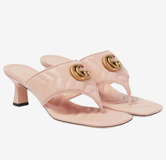 Gucci Marmont GG Sandal Pink