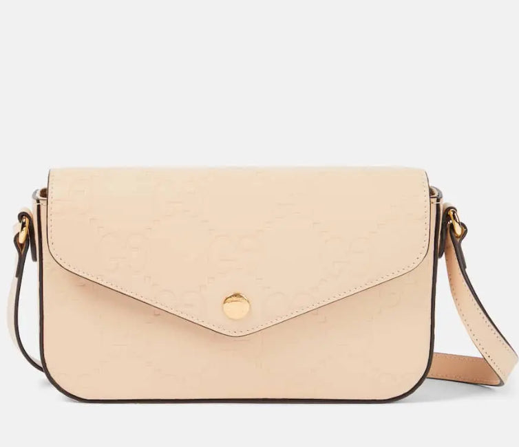 Gucci Monogram Debosses Pochette