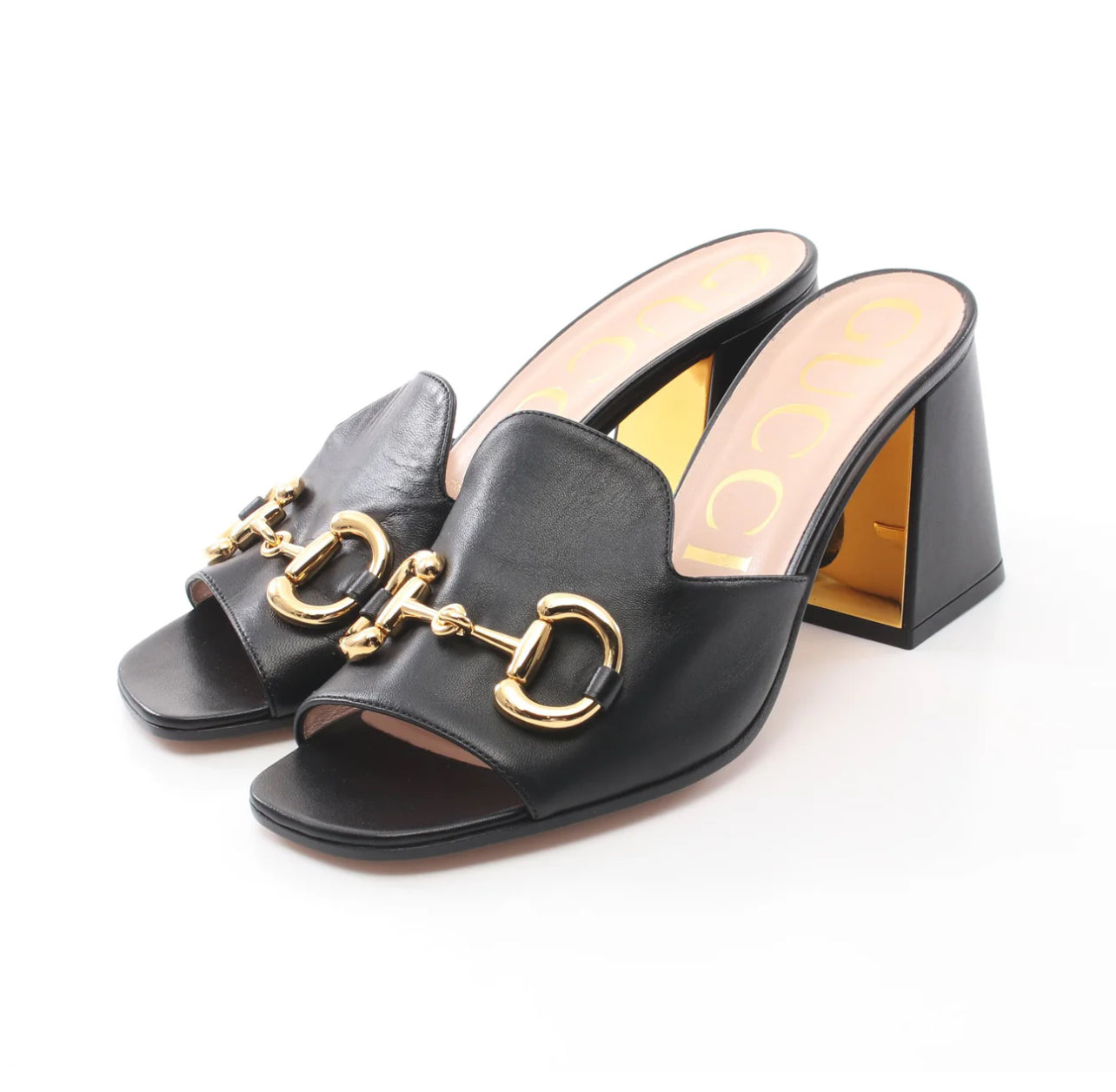 Gucci Horsebit Mule Sandal Black
