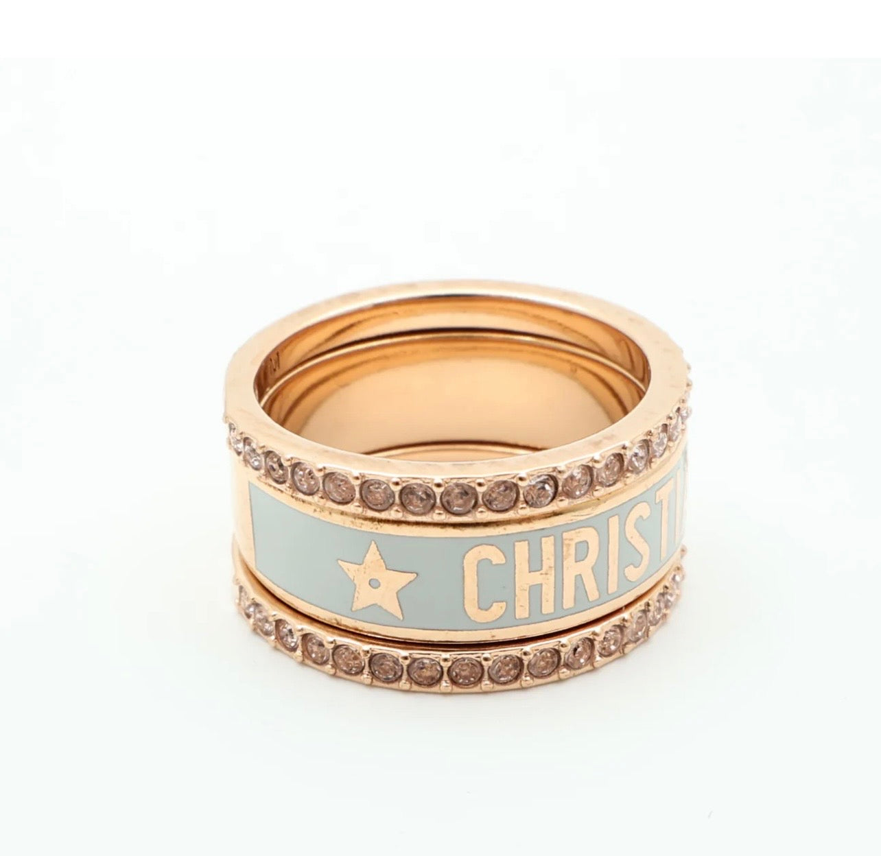 Dior Code Ring Set Size 5.75