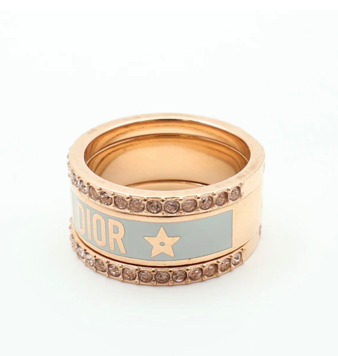 Dior Code Ring Set Size 5.75