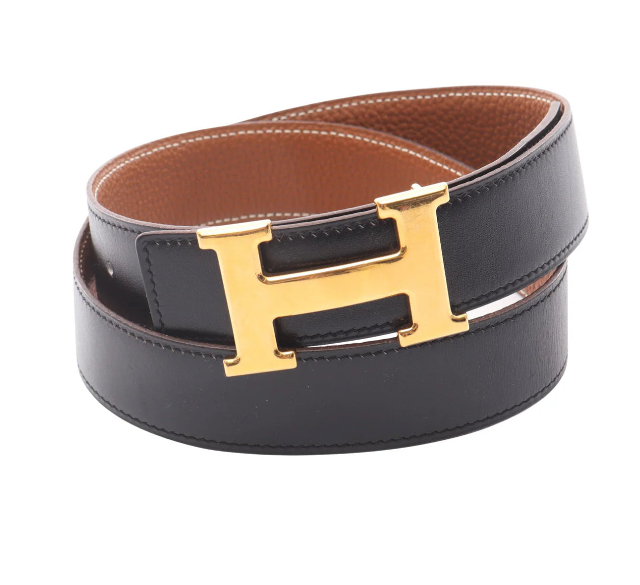 Hermès Constance H-buckle reversible belt