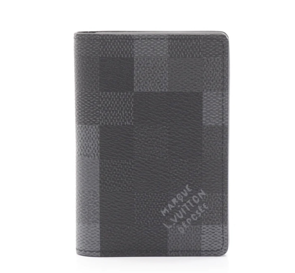 Louis Vuitton Pocket Organizer in Damoflage Black