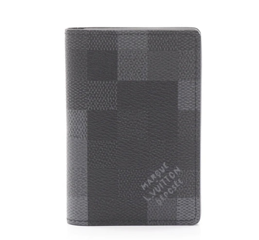 Louis Vuitton Pocket Organizer in Damoflage Black