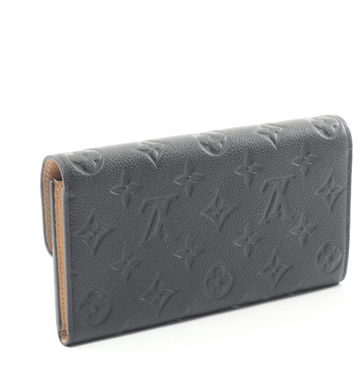 Louis Vuitton Emilie Black Monogram Empreinte Wallet