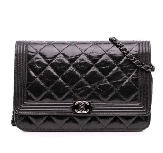 Chanel Aged Calfskin Boy WOC